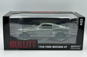 1:24 1968 Ford Mustang GT Fastback -- Bullitt -- CHASE VERSION -- Greenlight