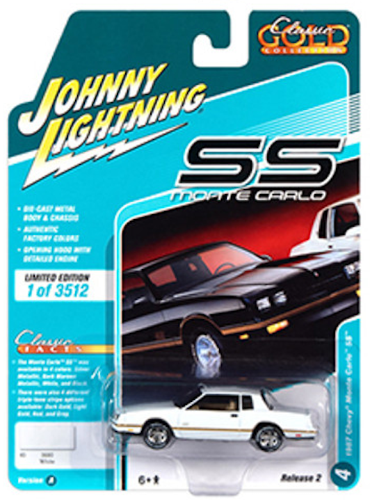 1978 CHEVROLET MONTE CARLO IN LIGHT BLUE POLY WITH PARTIAL FLAT WHITE ROOF | Diecast Depot 1978 CHEVROLET MONTE CARLO IN LIGHT BLUE POLY WITH PARTIAL FLAT WHITE ROOF | Diecast Depot