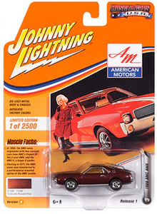 1:64 1968 AMC AMX -- Calcutta Russett Poly -- Johnny Lightning