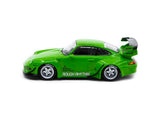 1:43 RWB Porsche 993 -- Rough Rhythm Green -- Tarmac Works
