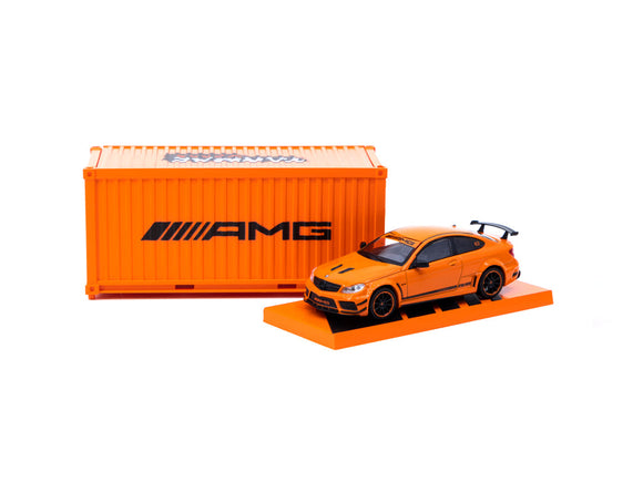 1:64 Mercedes-Benz C63 AMG Black Series -- Orange -- Tarmac Works