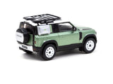 1:64 Land Rover Defender 90 -- Green Metallic -- Tarmac Works