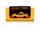 1:64 Porsche 911 GT3 RS (997) -- Orange -- Tarmac Works x Minichamps