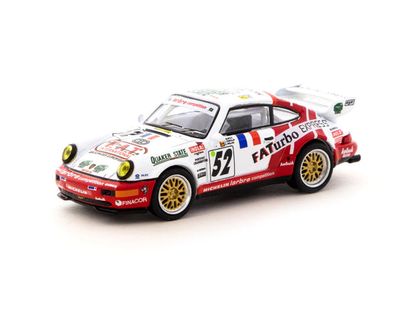 1:64 Porsche 911 RSR 3.8 -- Le Mans 1994 #52 -- Tarmac Works x Schuco