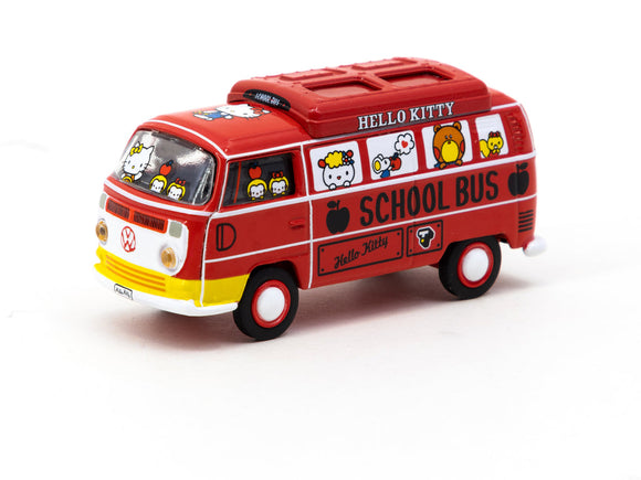 1:64 VW Type II (T2) Kombi Bus -- Hello Kitty -- Tarmac Works