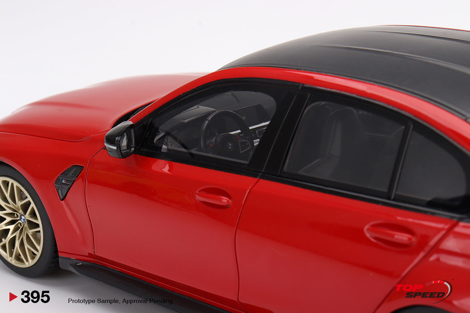 1:18 BMW M3 Competition (G80) -- Toronto Red Metallic -- TopSpeed Mode