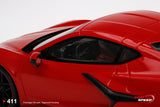 1:18 Chevrolet Corvette C8 Z06 2023 -- Torch Red -- TopSpeed Model