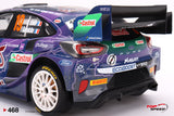 (Pre-Order) 1:18 Ford Puma Rally1 #19 M-Sport Ford WRT -- 2022 Rally MonteCarlo Winner -- TopSpeed Model