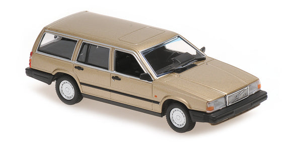 1:43 1986 Volvo 740 Break -- Gold -- Minichamps