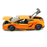 1:18 2007 Lamborghini Gallardo Superleggera -- Orange -- Maisto