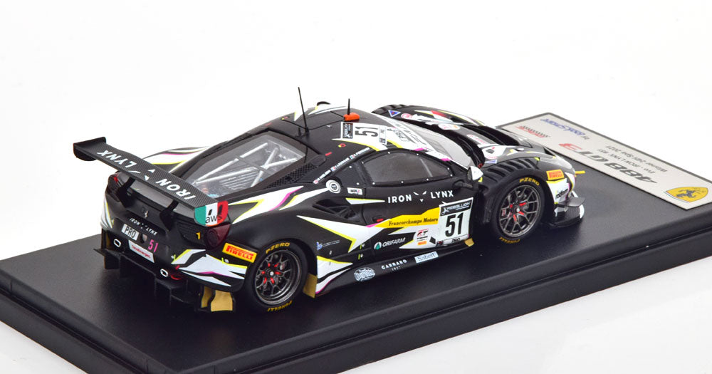 Miniature Ferrari 488 GT3 - Vainqueur Spa 2021 N°51 - Looksmar 1/43
