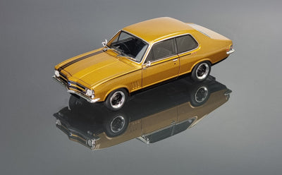 (Pre-Order) 1:24 Holden LC Torana GTR -- Hermes Yellow (Gold) -- DDA Collectibles