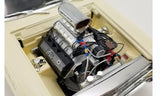 1:18 1967 Ford Fairlane Blown 472 SOHC Street Machine -- White Lightning -- GMP