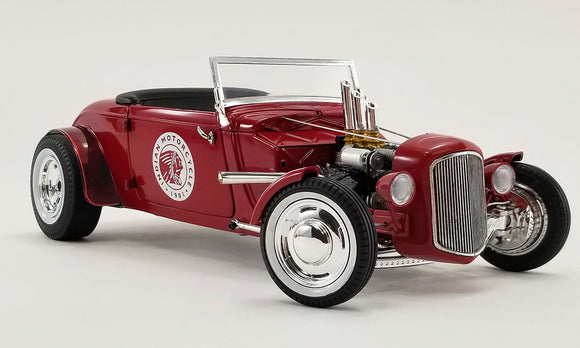 1:18 1934 Hot Rod Roadster -- Indian Motorcycle -- ACME