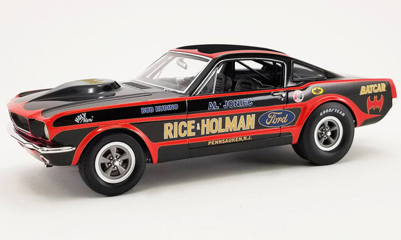 1:18 1965 Ford Mustang A/FX -- Rice & Holman Batcar -- ACME