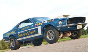 (Pre-Order) 1:18 1969 Ford Mustang SOHC -- Ford Drag Team - Georgia Shaker -- ACME