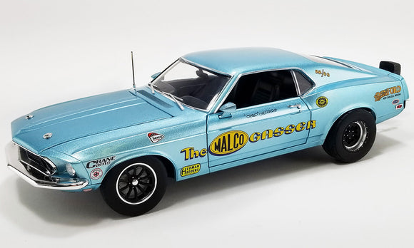 1:18 1969 Ford Mustang Boss 429 -- Malco Gasser -- Drag Outlaws -- ACME