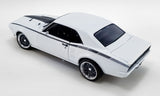 1:18 1968 Pontiac Firebird -- White Street Fighter -- ACME