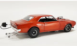 1:18 1968 Pontiac Firebird -- Orange Drag Outlaws -- ACME