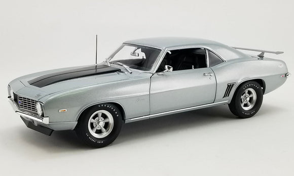 1:18 1969 Chevrolet COPO Camaro -- Cortez Silver -- ACME