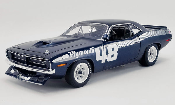 DAN GURNEY，S PLYMOUTH Ramp Truck 1:18 DODGE D-300 RAMP TRUCK AAR CUDA TRANS AM Acme GMP 1:18 Diecast
