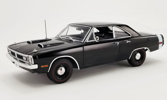 1:18 1969 Dodge Dart Swinger 340 -- Black -- ACME