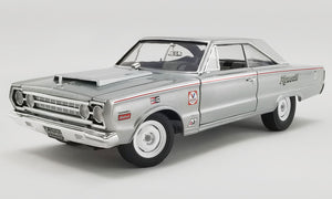 1:18 1967 Plymouth Belvedere Lightweight -- Silver Bullet -- ACME