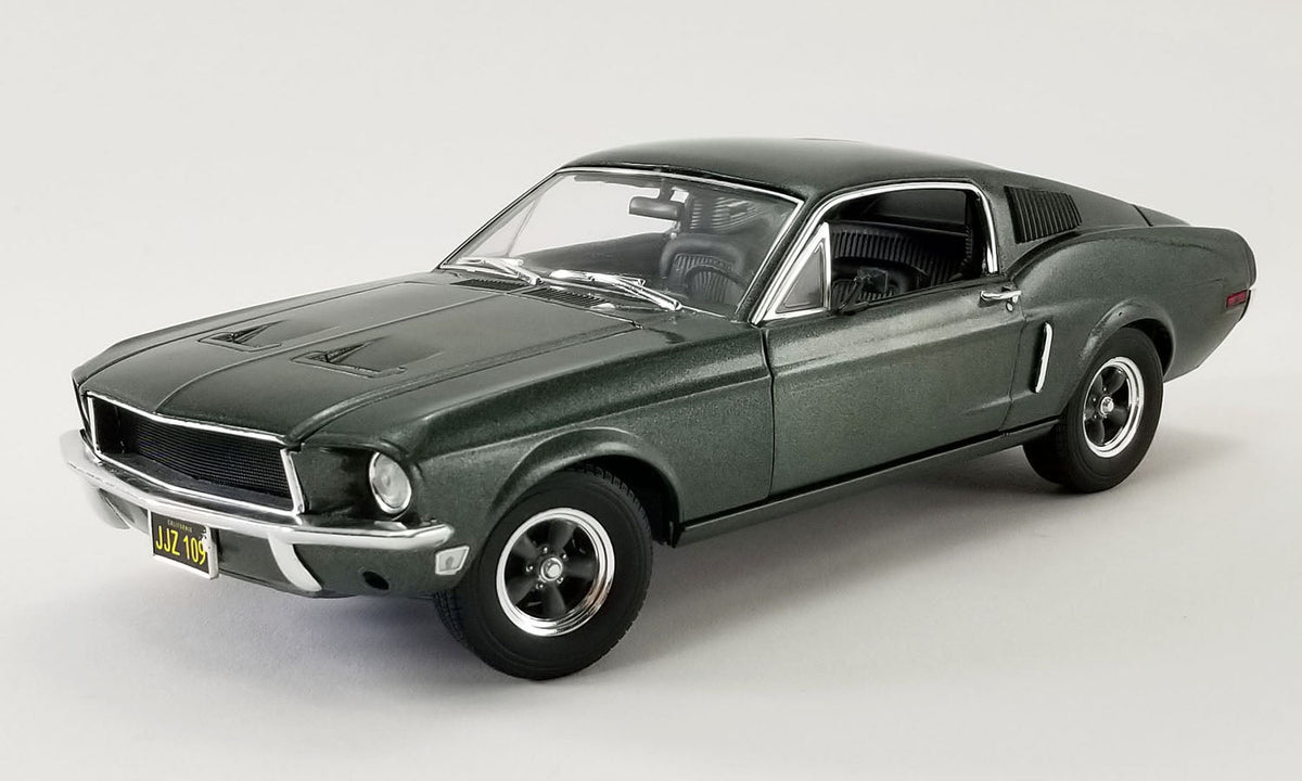 Ford Mustang GT Fastback 1968 Bullitt – KK-Scale 1/12 – Vert Métal – Neuf
