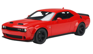1:18 2021 Dodge Challenger Super Stock -- Red -- GT Spirit