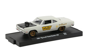1:64 1969 Plymouth Road Runner 440 -- M2 Machines Auto Drivers Release 70