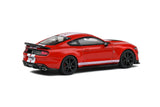 1:43 2020 Shelby Mustang GT500 -- Red w/White Stripes -- Solido Ford