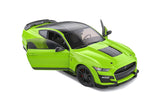 1:18 2020 Shelby Mustang GT500 -- Grabber Lime w/Black Stripes -- Solido Ford