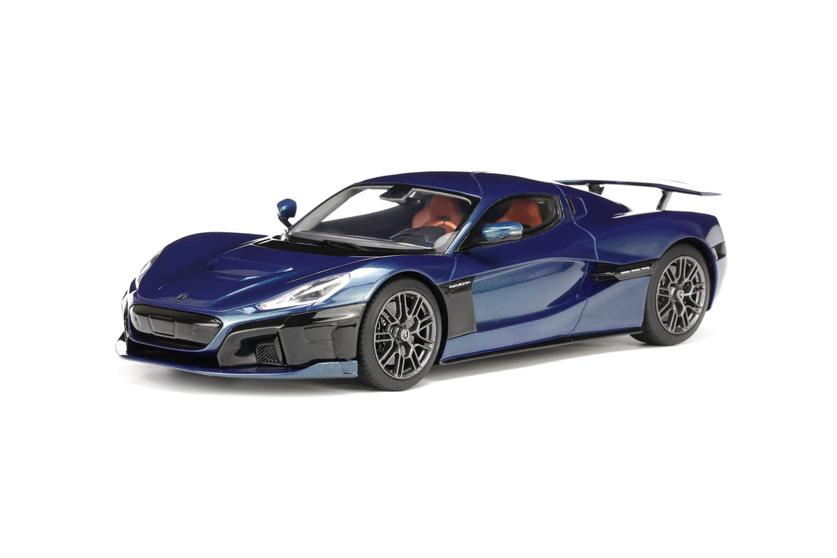1:18 2021 Rimac Nevera -- Blue -- GT Spirit