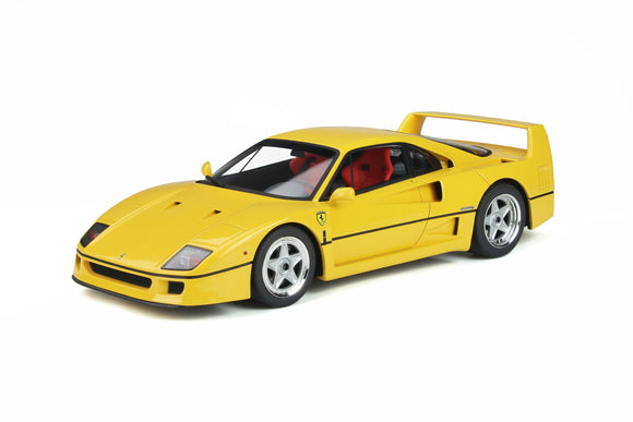 1:18 1987 Ferrari F40 -- Giallo Modena Yellow -- GT Spirit