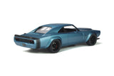 1:18 1968 Dodge Super Charger - SEMA Concept - Blue w/Black Stripes -- GT Spirit