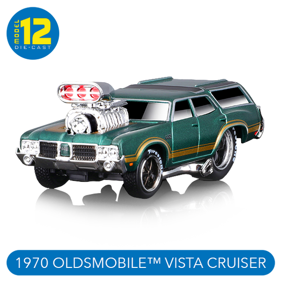 1:64 1970 Oldsmobile Vista Cruiser -- Muscle Machines Series 2