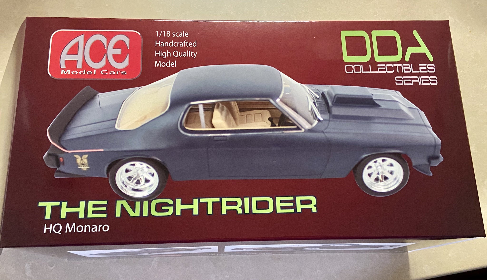 1:18 MFP Mad Max HQ - 1973 Holden Monaro HQ Pursuit Nightrider -- ACE