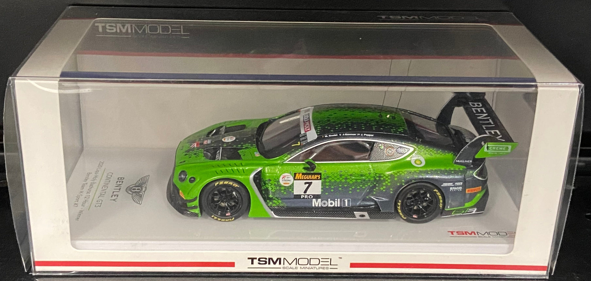 1:43 2020 Bathurst 12 Hour Winner - #7 Bentley Continental GT3 - TSM-M