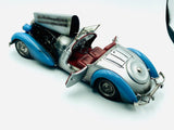 1:18 1935 Audi Front 225 Roadster -- Blue/Silver -- Weathered -- CMC M-075B