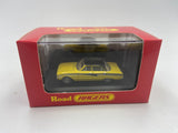 1:87 (HO) 1960 Ford XK Falcon Sedan -- Yellow/Black -- Cooee Classics