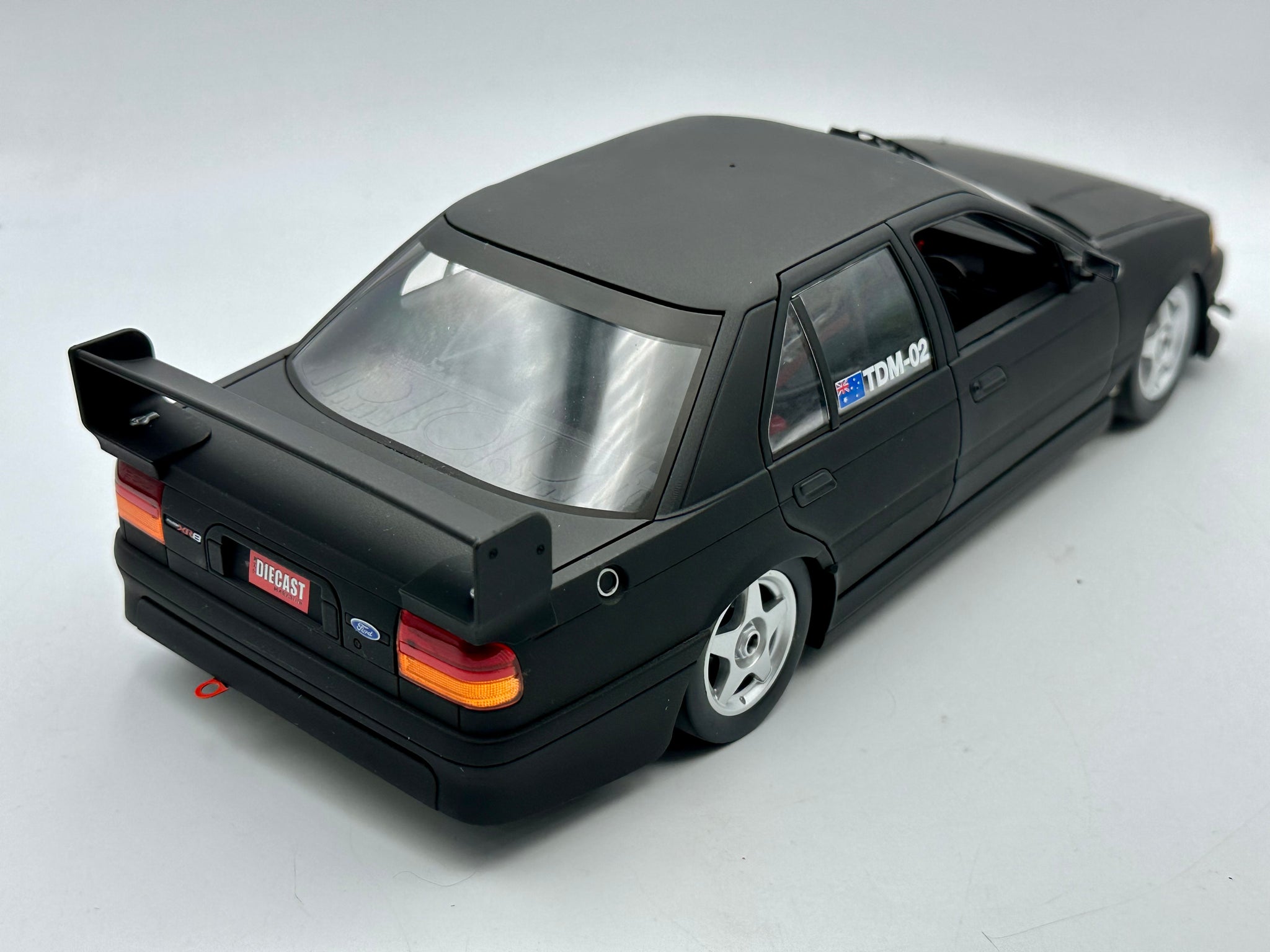 1 18 Ford EB Falcon Satin Black 2012 Diecast Magazine Exclusive