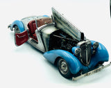 1:18 1935 Audi Front 225 Roadster -- Blue/Silver -- Weathered Version -- CMC
