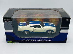 1:32 Ford Falcon XC Cobra Option 97 -- White w/Blue Stripes -- DDA Collectibles