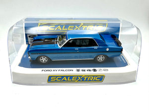 Scalextric 1:32 -- Ford XY Falcon GTHO Phase 3 -- Electric Blue