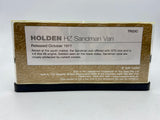 1:43 Holden HZ Sandman Panel Van -- Sea Witch -- Trax TR23C