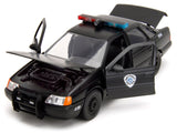 1:24 Robocop w/Ford Taurus Detroit Police Car -- JADA