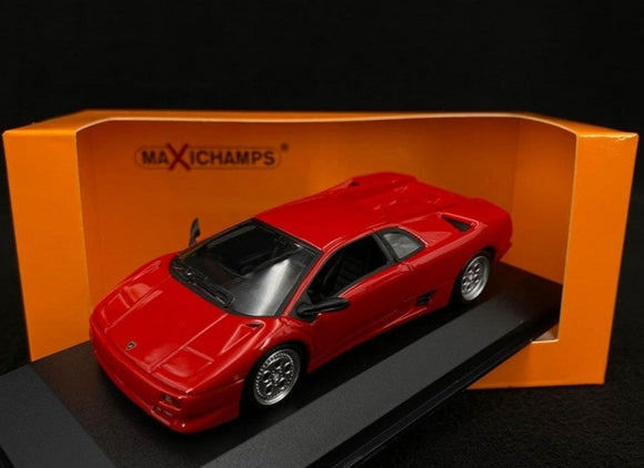 1:43 1994 Lamborghini Diablo -- Red -- Minichamps