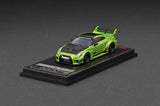 1:64 Nissan 35GT-RR -- LB-Silhouette WORKS GT - Green Metallic -- Ignition Model
