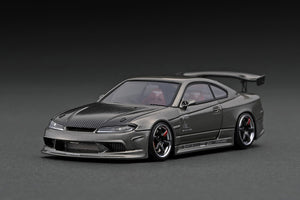1:43 Nissan S15 Silvia -- Silver -- Ignition Model IG2133
