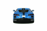 1:18 2020 Chevrolet C8 Corvette -- Rapid Blue -- GT Spirit
